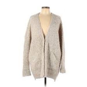 Free People Oversized Fuzzy Cardigan